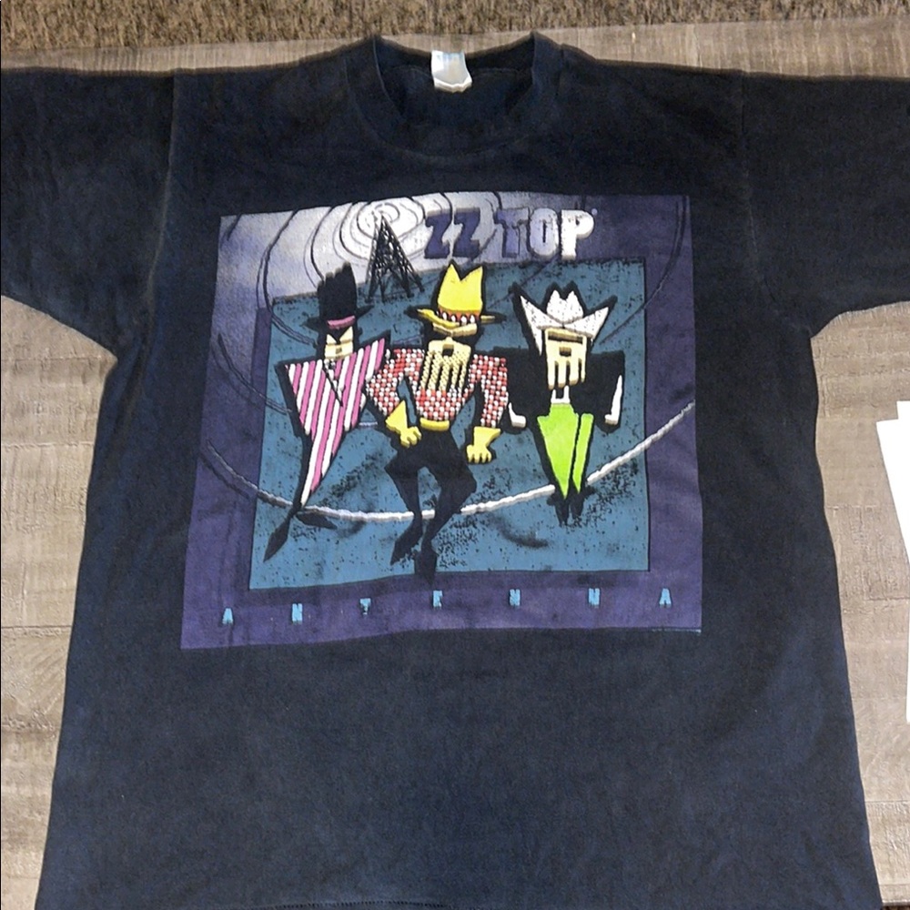 ZZ Top Graphic T-Shirt - Black